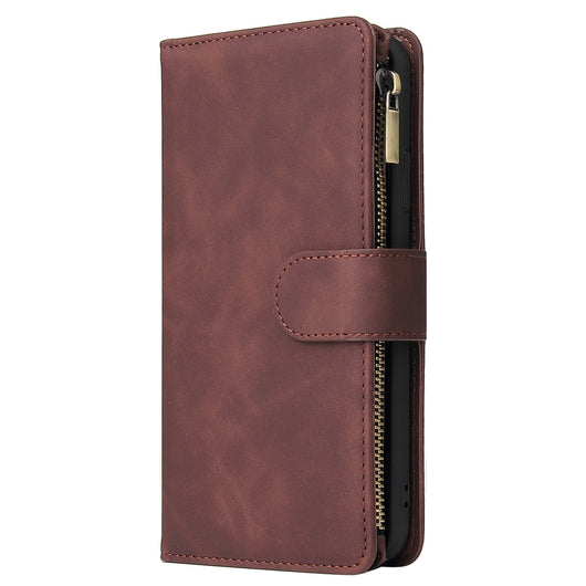 Billetera Móvil Vintage con Nueve Compartimentos y Cierre de Seguridad - Image 8