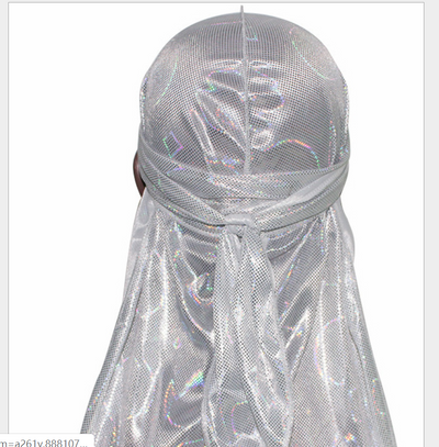 Turbantes Durags Brillantes de Seda - Bandanas Coloridas para Hombre - Image 13