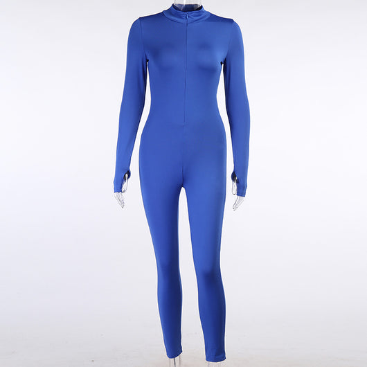 Jumpsuit Casual con Cierre Frontal y Ajuste en Cintura - Image 30