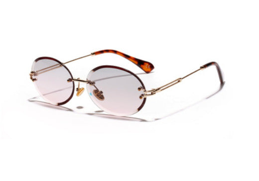 Gafas Ovaladas de Cristal sin Marco para Mujer - Image 9