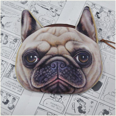 Monedero Compacto con Diseño de Gatos y Perros - Billetera Multiusos para Mujer - Image 3