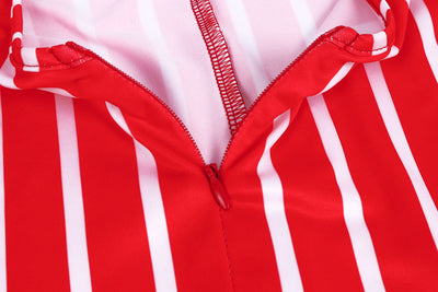 Jumpsuit de Yoga Rayas Manga Corta - Image 17