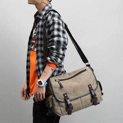 Bolso de Lona con Correa para el Hombro