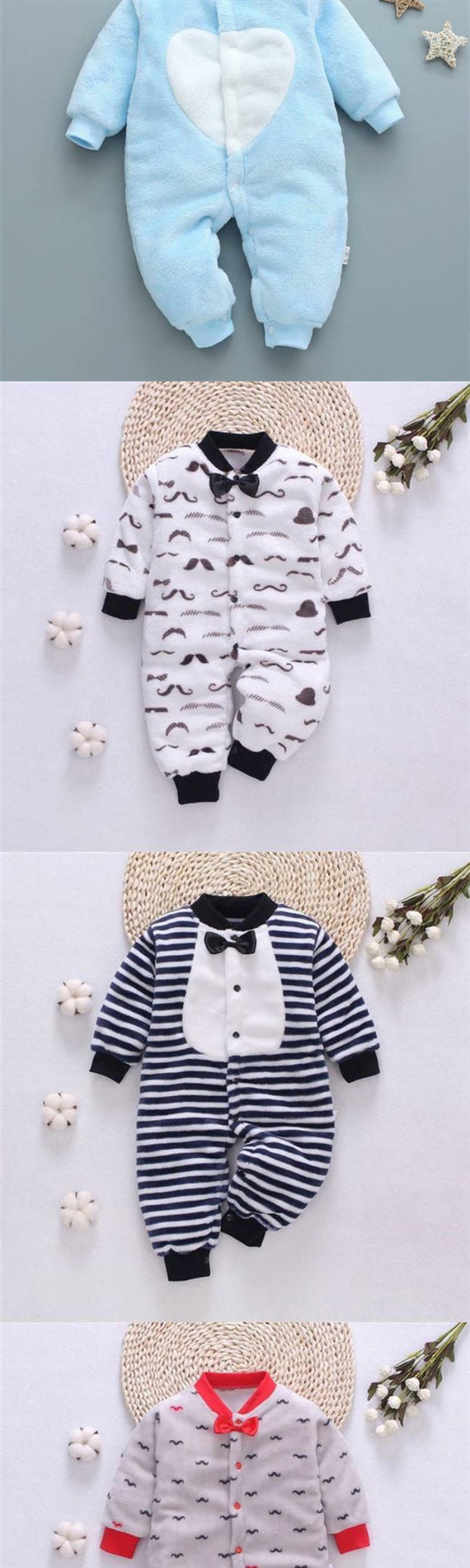Pijamas enterizos para recién nacidos - Image 4