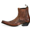 Botas Cortas Retro Tonos Quemados