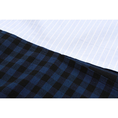 Camisa de Cuadros y Patchwork a Rayas - Image 5