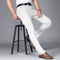 Pantalones rectos slim fit para hombre