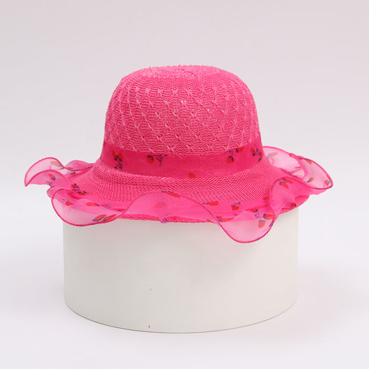 Sombrero Princesa para Niñas - Protección Solar Elegante - Image 16