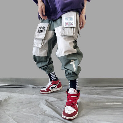 Pantalones Overol Holgados Estilo Japonés para Hombre - Talla Grande - Image 3