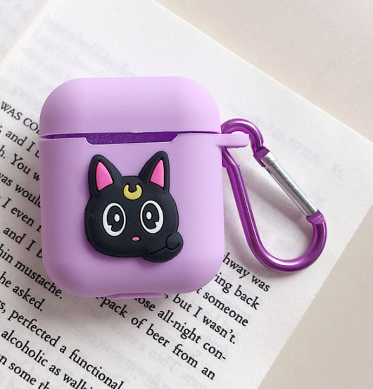 Funda Protectora para AirPods con Diseño Kawaii - Carcasa Silicona Antigoipes Estilo Coreano Japonés - Image 40