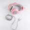 Auriculares Gaming con Orejas de Gato - Micrófono para PC, PS4 y Móvil