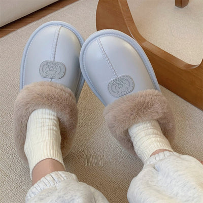 Pantuflas de Invierno Impermeables con Forro Polar para Interior y Exterior - Image 9