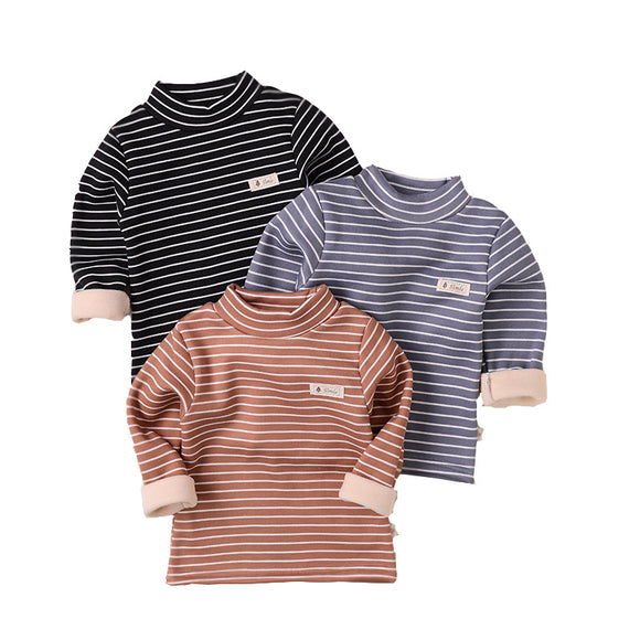 Camiseta Térmica Infantil Otoño Invierno con Forro Polar