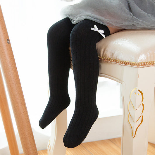 Calcetines infantiles con moño - Image 3