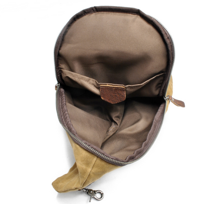 Mochila Impermeable Batik Vintage con Bolsa de Pecho - Image 4