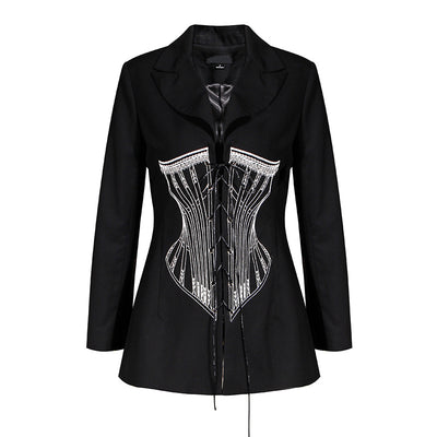 Saco de Cruzamiento Elegante