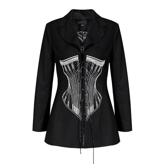 Saco de Cruzamiento Elegante