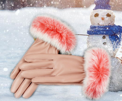 Guantes de Cuero Táctil con Forro Cálido y Diseño Premium - Image 5