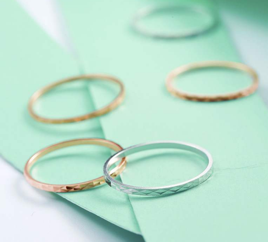 Anillo de Plata S925 Minimalista con Líneas Articuladas para Mujer - Image 7