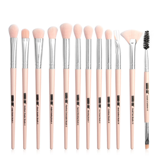 Set de 12 Brochas de Maquillaje Profesional MAANGE