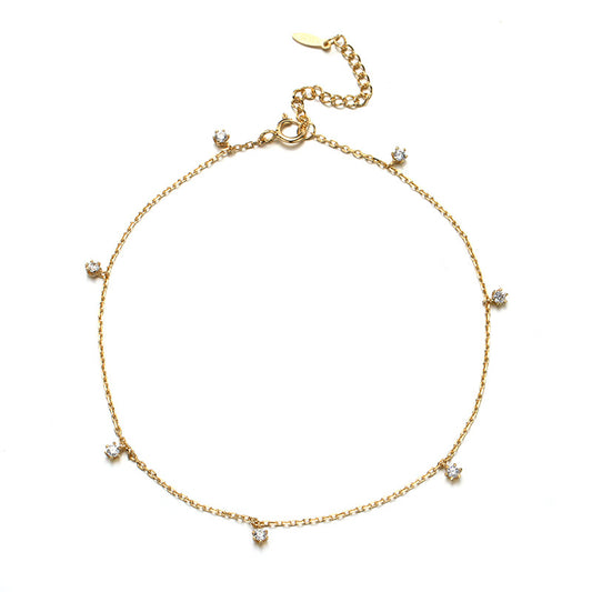 Pulsera de Tobillo Coreana Elegante Multiusos para Mujer
