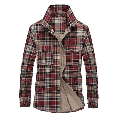 Camisa de Cuadros Casual para Hombre - Image 9
