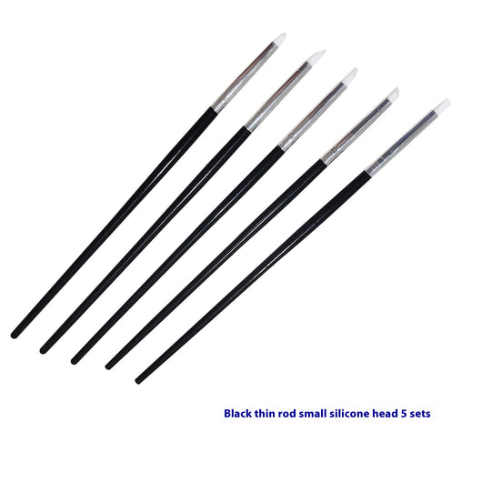 Set de Bolígrafos de Silicona Suave para Nail Art con Diseño Hueco Pintado - Image 3