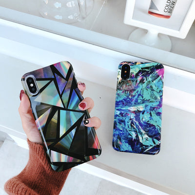 Funda Geométrica Triangular para Celular - Diseño Minimalista Unisex