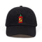 Gorra de béisbol con bordado de botella de salsa picante