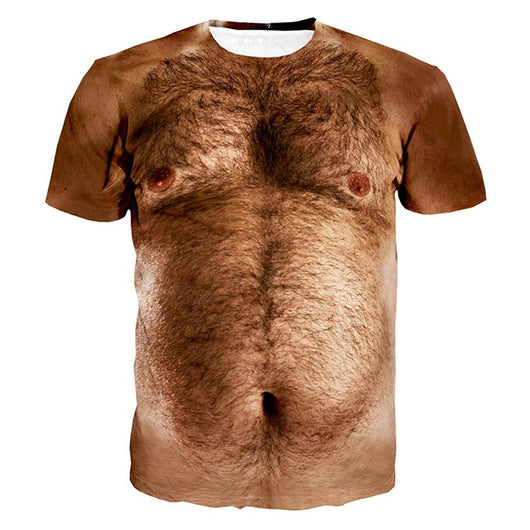 Camiseta Estampada Manga Corta para Hombre - Diseño Digital Primavera Verano - Image 3