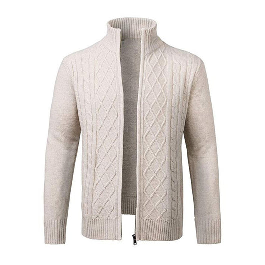 Cardigan de cuello alto con cierre y mangas largas - Image 15