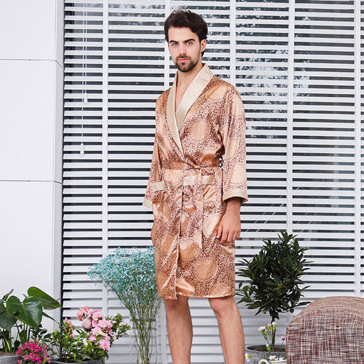 Pijama de Seda Ligera con Manga Larga para Verano - Image 8