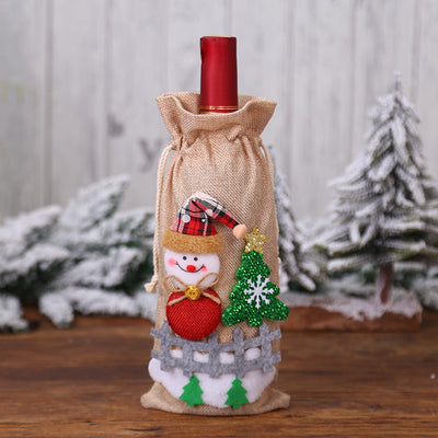 Calcetines Navideños para Botellas de Vino - Image 47