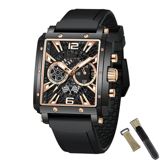 Reloj de Acero Inoxidable Multifuncional para Hombre con Esfera Luminosa - Image 10