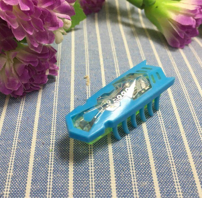 Six colorful electric robotic insect toys in blue, yellow, orange, green, pink, and purple, with visible circuitry. - Image 4