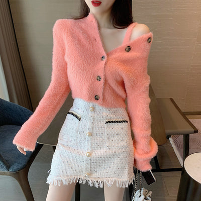Conjunto de dos piezas con falda de cadera - Image 12