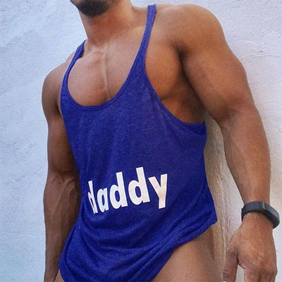 Playera Musculación sin Mangas con Estampado - Image 2