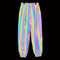 Calças Jogger Masculinas Refletivas Sete Cores - Estilo Hip Hop e Street Dance Unissex