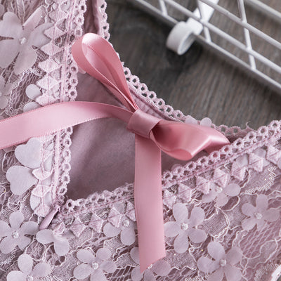 Vestido de Niña en Encaje y Gasa Delicado - Image 3