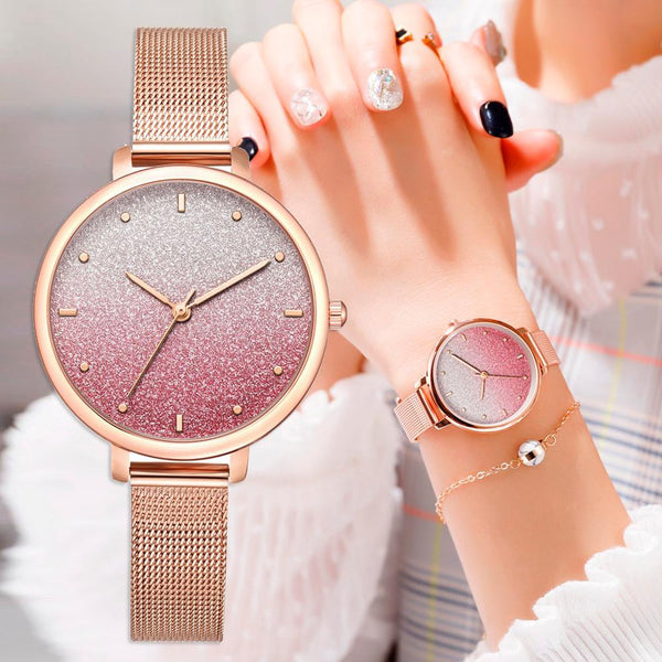 Reloj de Cuarzo Degradado Estelar