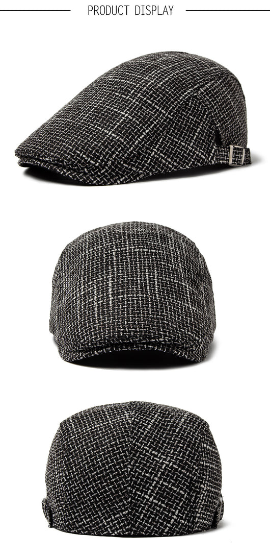 Boina Retro Casual de Algodón y Lino Transpirable para Hombre - Image 13