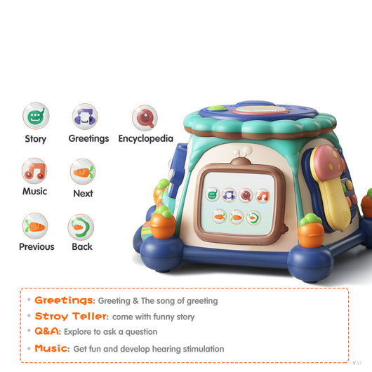 Cubo Educativo 6 Caras - Juguete de Aprendizaje Temprano - Image 3