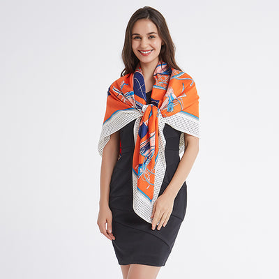 Pañuelo de Seda Twill Carriage - Image 3