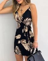 Vestido Estampado con Tirantes Ajustables - Image 9