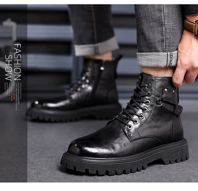 Botas Martin Retro Transpirables Caña Alta para Hombre - Image 10