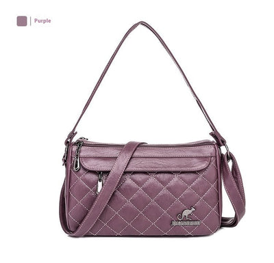 Bolso Bandolera de Cuero PU Texturizado Suave - Image 12
