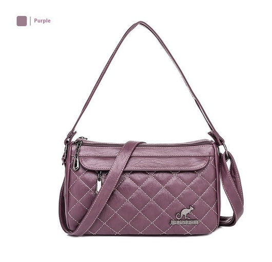 Bolso Bandolera de Cuero PU Texturizado Suave - Image 12
