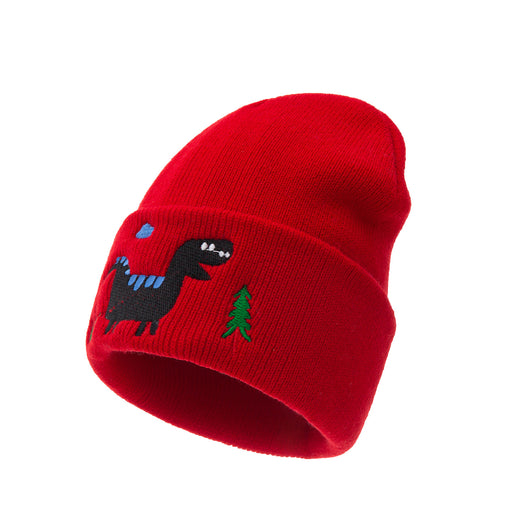 Gorro Tejido Infantil con Dinosaurio Bordado - Image 11