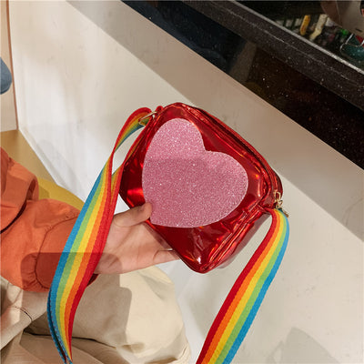 Bolso Infantil Corazón Láser para Hombro - Image 5