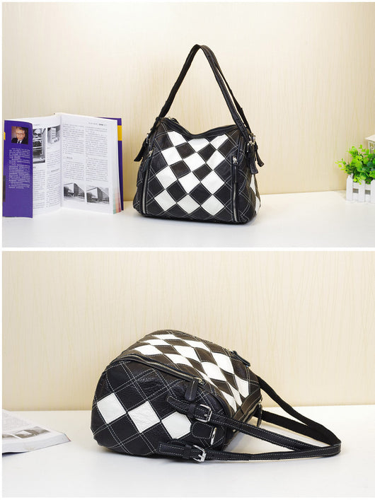 Bolso de Hombro en Cuero con Costura Artesanal - Image 5